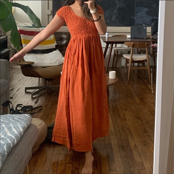 Free People All Eyes on You Midi Dress - Picture 8 of 13